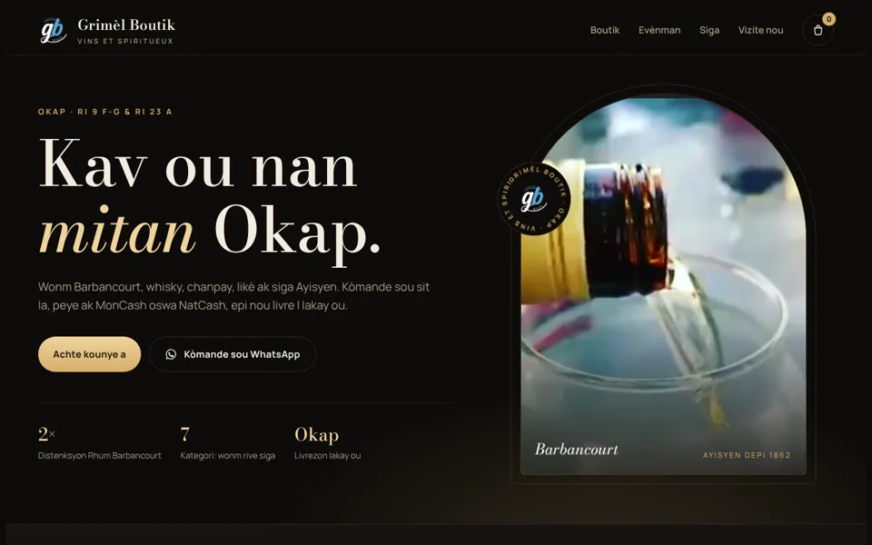 Apèsi pwopozisyon 1, Kav Nwa